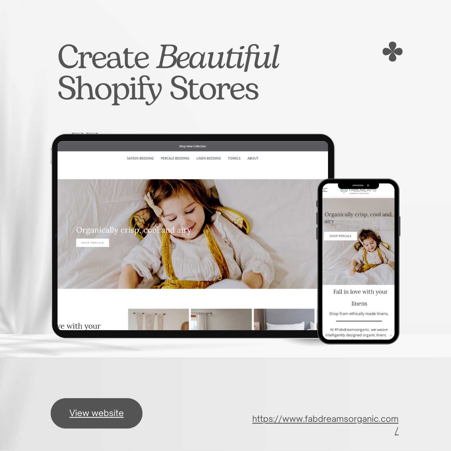 create beautiful shopify stores